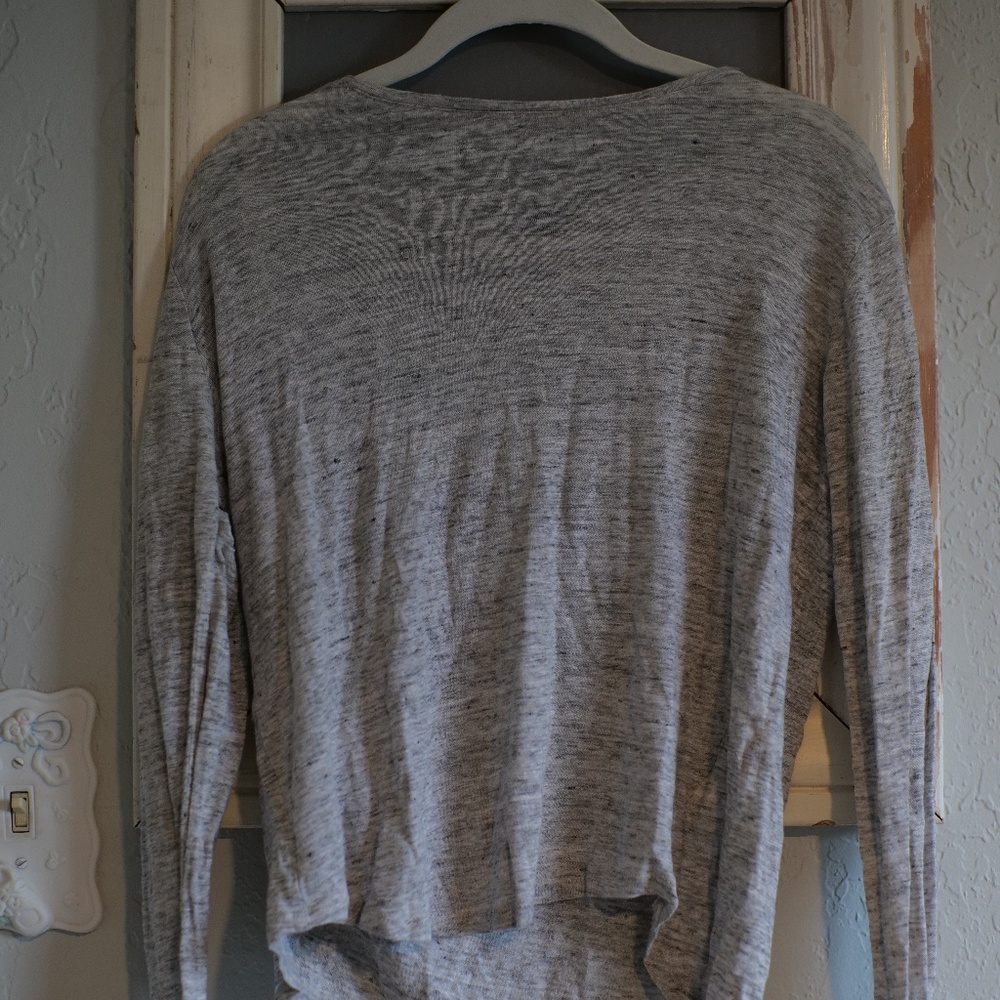 GAP Grey Linen Tee
